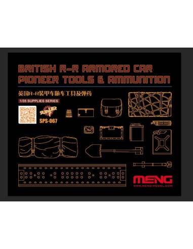 British R-R Armored Car Pioneer Tools &...