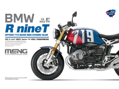 BMW R nineT Option 719 Mars Red/CosmicBlue (Pre-colored Edition)