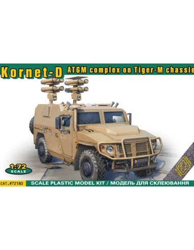 Kornet-D ATGM complex on Tiger-M chassie