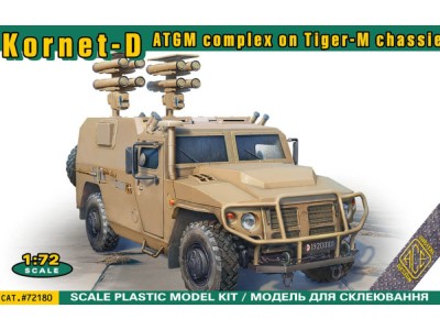 Kornet-D ATGM complex on Tiger-M chassie