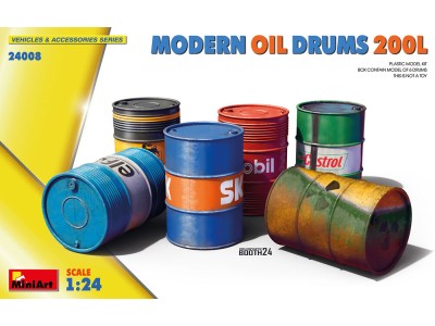 Modern Oil Drums 200L