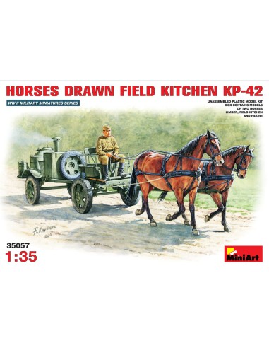 Horses drawn field kitchen KP-42