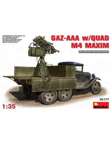 GAZ-AAA  w/QUAD M4 MAXIM