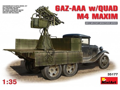 GAZ-AAA  w/QUAD M4 MAXIM