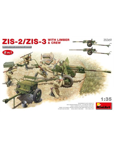 ZIS-2/ZIS-3 With LIMBER & CREW. 2 IN 1