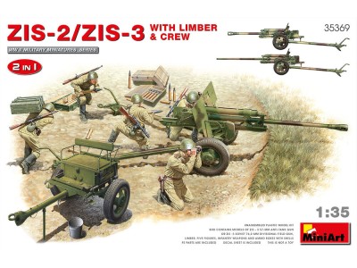 ZIS-2/ZIS-3 With LIMBER & CREW. 2 IN 1
