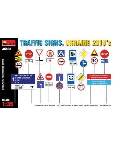 Traffic Signs. Ukraine 2010'S
