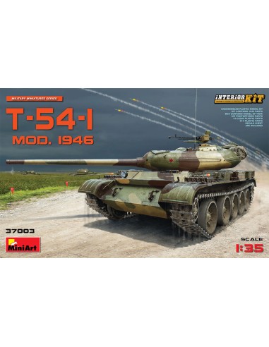 T-54-1 Soviet Medium Tank Interior Kit