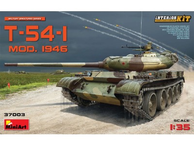 T-54-1 Soviet Medium Tank Interior Kit