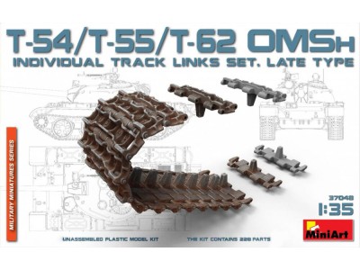 T-54/T-55/T-62 OMSh Ind.Track Links Set.LateType