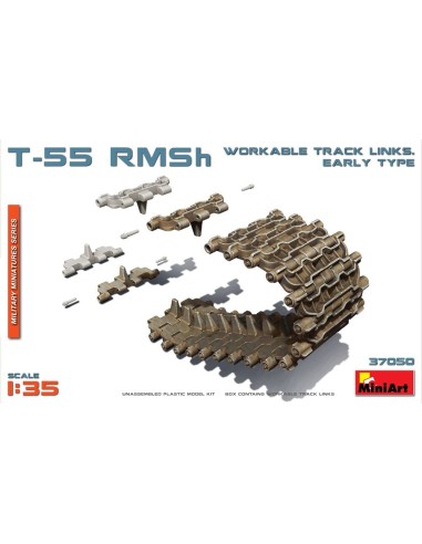 T-55 RMSh Workable Track Links. Early Type