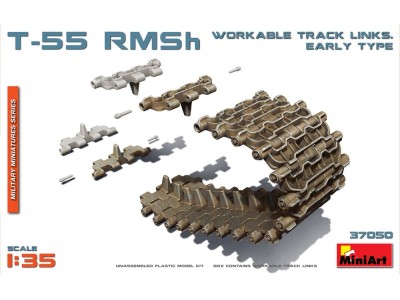 T-55 RMSh Workable Track Links. Early Type