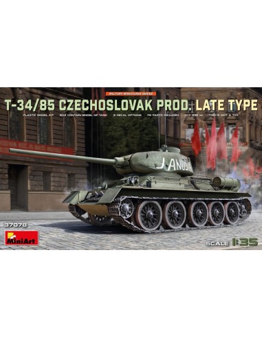 T-34-85 Czechoslovak Prod. Late Type