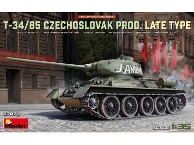 T-34-85 Czechoslovak Prod. Late Type