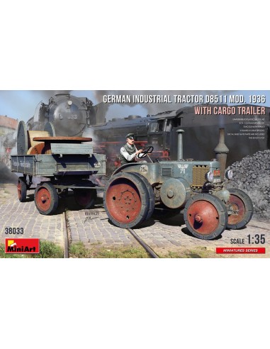 German Industrial Tractor D8511 Mod. 1936 with...