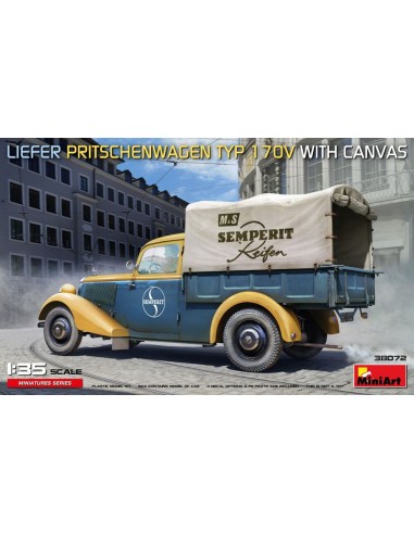 Liefer Pritschenwagen Typ 170V with Canvas