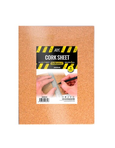 CORK SHEETS - FINE GRAINED / LAMINAS CORCHO -...