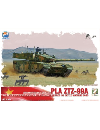 ZTZ-99A MBT (WITH LASER SIMULATION COUNTERMINE...