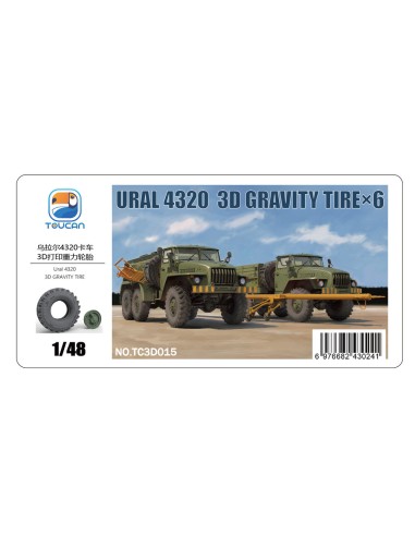 URAL 4320  3D GRAVITY TIRE×6