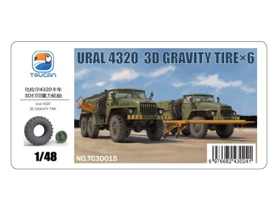 URAL 4320  3D GRAVITY TIRE×6