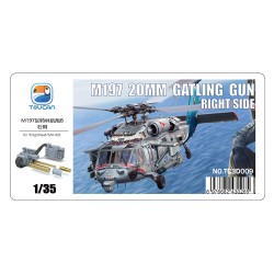 M197  20MM  GATLING  GUN RIGHT SIDE (for “Knighthawk”MH-60S)