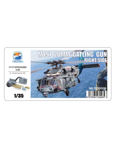 M197  20MM  GATLING  GUN RIGHT SIDE (for...