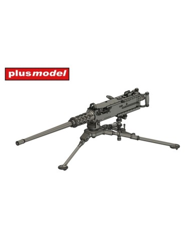 Machine gun Browning with tripod
