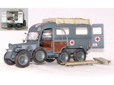 Deutscher Krankenwagen Kfz.31 Steyr 640