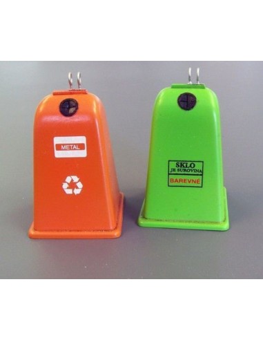 Sorted waste container