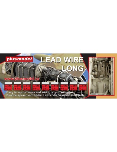 Lead wire 0,2 mm, long 240 mm