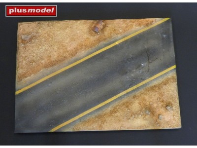 Display base – Road in the desert