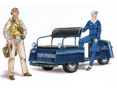 U.S. scooter with crew