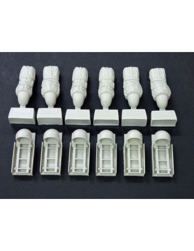 C-47 Skytrain racks for supply containers
