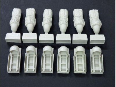 C-47 Skytrain racks for supply containers