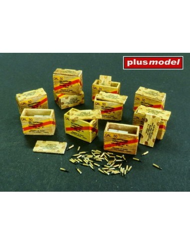 US ammunition boxes with cartons of charges