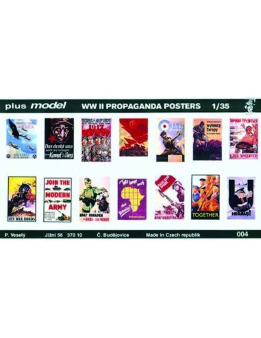Propaganda Poster Gemischt Deutsch, Englisch,...