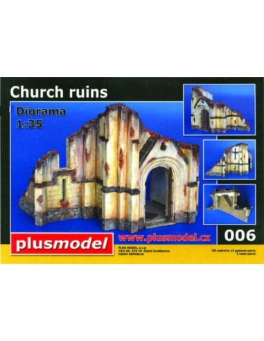 Kirchenruine WW II Keramik.
