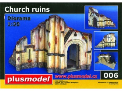 Kirchenruine WW II Keramik.