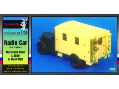Opel Blitz Funkwagen Umbausatz for Italeri-Bausatz