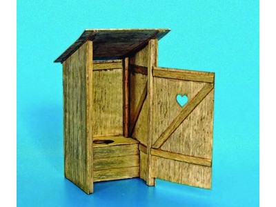 Holz-Toilette