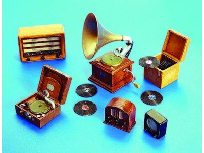Gramophone und Radios