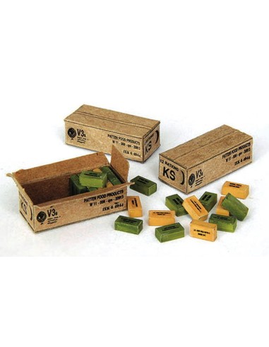 U.S. Feld Ration Kartons