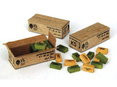 U.S. Feld Ration Kartons