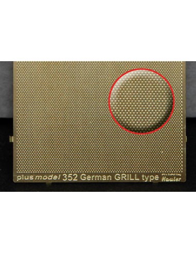 Engraved plate - German Grill