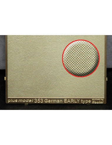 Engraved plate - German Early