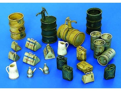 Deutsches Equipment WWII Tanklager Zubehör
