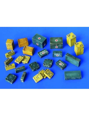 Munitions- und Erste-Hilfe-Kisten