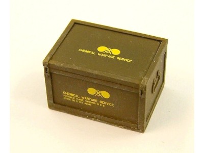 Box for U.S. flame-thrower