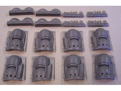 Engine cowling for L 1049 Constelation