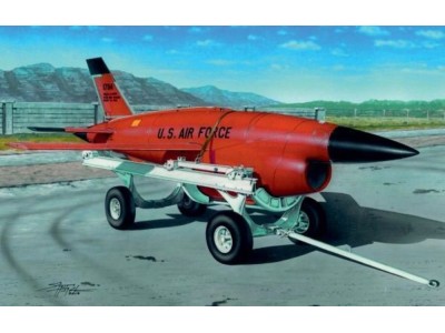 Firebee BQM-34 with transpoprt cart